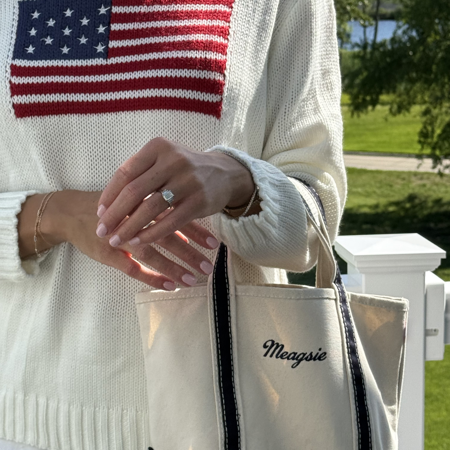 Custom Boat Tote - Small