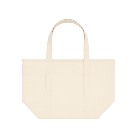 Beige Boat Tote